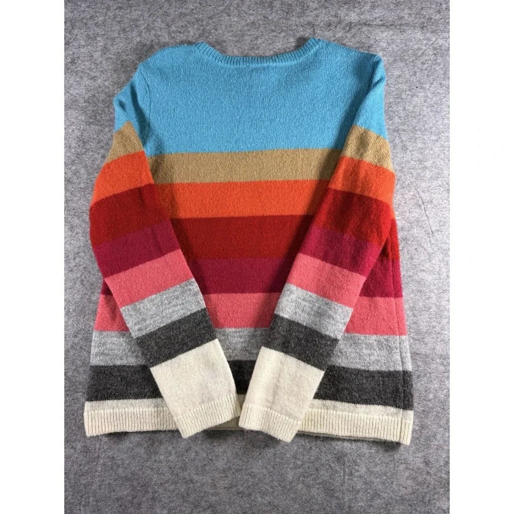 Colorblock Winter Scene Sweater - Multi - Picture 7 of 8